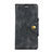 Coque Portefeuille Livre Cuir Etui Clapet L01 pour HTC U12 Plus Noir