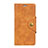 Coque Portefeuille Livre Cuir Etui Clapet L01 pour HTC U12 Plus Orange