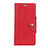 Coque Portefeuille Livre Cuir Etui Clapet L01 pour HTC U12 Plus Rouge