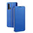 Coque Portefeuille Livre Cuir Etui Clapet L01 pour Huawei Nova 6 5G Bleu