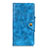 Coque Portefeuille Livre Cuir Etui Clapet L01 pour Huawei Y8p Bleu Ciel