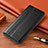 Coque Portefeuille Livre Cuir Etui Clapet L01 pour LG K22 Noir