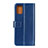 Coque Portefeuille Livre Cuir Etui Clapet L01 pour LG K42 Petit