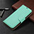 Coque Portefeuille Livre Cuir Etui Clapet L01 pour Nokia 3.4 Pastel Vert