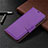 Coque Portefeuille Livre Cuir Etui Clapet L01 pour Nokia 3.4 Violet