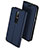 Coque Portefeuille Livre Cuir Etui Clapet L01 pour Nokia X6 Bleu