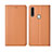 Coque Portefeuille Livre Cuir Etui Clapet L01 pour Oppo A31 Orange