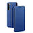 Coque Portefeuille Livre Cuir Etui Clapet L01 pour Oppo K7 5G Bleu