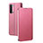 Coque Portefeuille Livre Cuir Etui Clapet L01 pour Oppo K7 5G Rose