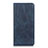 Coque Portefeuille Livre Cuir Etui Clapet L01 pour Realme C11 Bleu