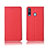 Coque Portefeuille Livre Cuir Etui Clapet L01 pour Samsung Galaxy A8s SM-G8870 Rouge