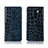 Coque Portefeuille Livre Cuir Etui Clapet L01 pour Xiaomi Redmi Note 8 Pro Bleu Ciel