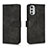 Coque Portefeuille Livre Cuir Etui Clapet L01Z pour Motorola Moto E32s Noir