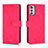 Coque Portefeuille Livre Cuir Etui Clapet L01Z pour Motorola Moto E32s Rose Rouge