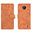 Coque Portefeuille Livre Cuir Etui Clapet L01Z pour Nokia C20 Marron