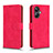 Coque Portefeuille Livre Cuir Etui Clapet L01Z pour Realme 10 Pro+ Plus 5G Rose Rouge