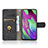 Coque Portefeuille Livre Cuir Etui Clapet L01Z pour Samsung Galaxy A40 Petit