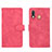 Coque Portefeuille Livre Cuir Etui Clapet L01Z pour Samsung Galaxy A40 Rose Rouge