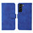 Coque Portefeuille Livre Cuir Etui Clapet L01Z pour Samsung Galaxy S23 5G Bleu