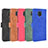 Coque Portefeuille Livre Cuir Etui Clapet L01Z pour Xiaomi Redmi Note 9 Pro Petit