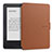 Coque Portefeuille Livre Cuir Etui Clapet L02 pour Amazon Kindle Paperwhite 6 inch Marron