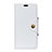 Coque Portefeuille Livre Cuir Etui Clapet L02 pour Asus Zenfone 5 ZS620KL Blanc