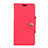 Coque Portefeuille Livre Cuir Etui Clapet L02 pour Asus Zenfone 5 ZS620KL Rouge