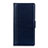 Coque Portefeuille Livre Cuir Etui Clapet L02 pour Asus Zenfone Max Plus M2 ZB634KL Bleu
