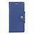 Coque Portefeuille Livre Cuir Etui Clapet L02 pour Asus Zenfone Max ZB555KL Bleu