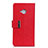 Coque Portefeuille Livre Cuir Etui Clapet L02 pour HTC U11 Life Rouge
