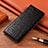 Coque Portefeuille Livre Cuir Etui Clapet L02 pour LG K22 Noir