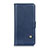 Coque Portefeuille Livre Cuir Etui Clapet L02 pour LG K92 5G Bleu