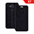 Coque Portefeuille Livre Cuir Etui Clapet L02 pour Nokia X7 Noir