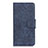 Coque Portefeuille Livre Cuir Etui Clapet L02 pour Realme C11 Bleu