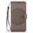 Coque Portefeuille Livre Cuir Etui Clapet L02 pour Samsung Galaxy S20 Gris