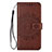 Coque Portefeuille Livre Cuir Etui Clapet L02 pour Samsung Galaxy S20 Marron