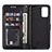 Coque Portefeuille Livre Cuir Etui Clapet L02 pour Samsung Galaxy S20 Petit