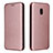 Coque Portefeuille Livre Cuir Etui Clapet L02Z pour Nokia C01 Plus Or Rose