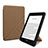 Coque Portefeuille Livre Cuir Etui Clapet L03 pour Amazon Kindle 6 inch Marron
