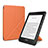 Coque Portefeuille Livre Cuir Etui Clapet L03 pour Amazon Kindle 6 inch Orange
