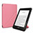 Coque Portefeuille Livre Cuir Etui Clapet L03 pour Amazon Kindle 6 inch Rose