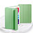 Coque Portefeuille Livre Cuir Etui Clapet L03 pour Apple iPad 10.2 (2020) Pastel Vert