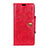 Coque Portefeuille Livre Cuir Etui Clapet L03 pour Asus ZenFone Live L1 ZA550KL Rouge