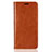 Coque Portefeuille Livre Cuir Etui Clapet L03 pour Huawei Enjoy 8 Plus Orange