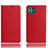 Coque Portefeuille Livre Cuir Etui Clapet L03 pour Huawei Nova 6 SE Rouge