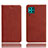 Coque Portefeuille Livre Cuir Etui Clapet L03 pour Huawei Nova 6 SE Vin Rouge