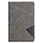Coque Portefeuille Livre Cuir Etui Clapet L03 pour Samsung Galaxy Tab S6 Lite 10.4 SM-P610 Gris