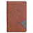 Coque Portefeuille Livre Cuir Etui Clapet L03 pour Samsung Galaxy Tab S6 Lite 10.4 SM-P610 Marron