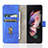 Coque Portefeuille Livre Cuir Etui Clapet L03Z pour Samsung Galaxy Z Fold3 5G Petit