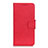 Coque Portefeuille Livre Cuir Etui Clapet L04 pour Alcatel 3X Rouge